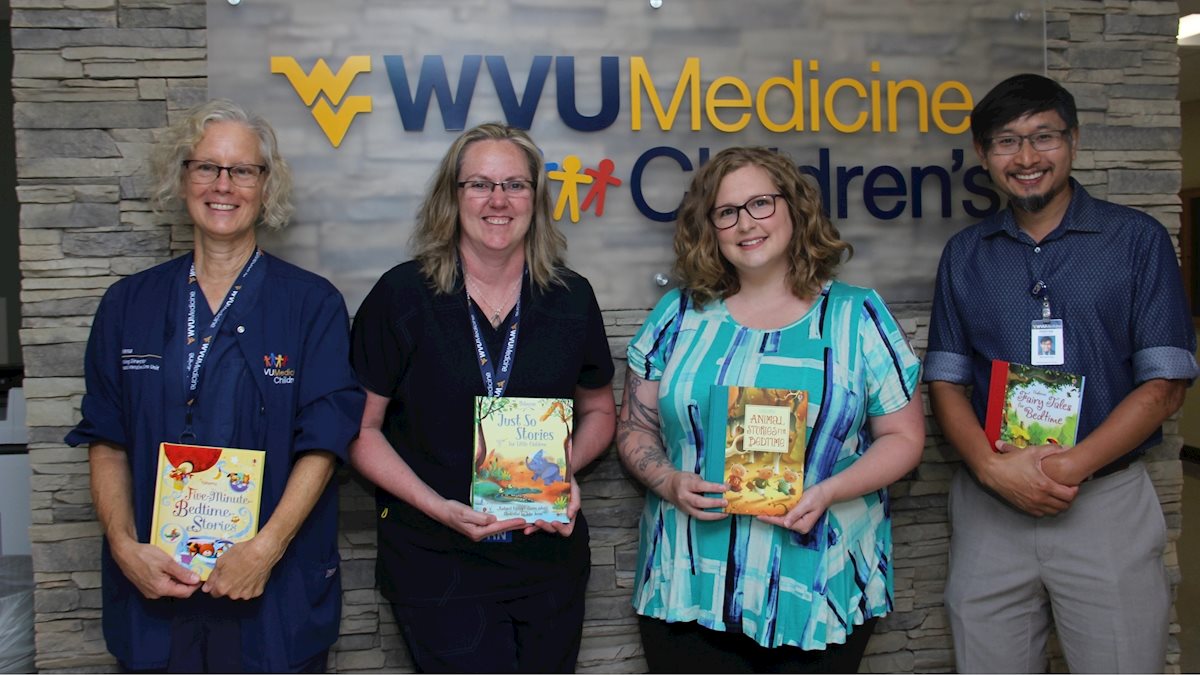 WVU Medicine Children’s NICU receives books for babies and families