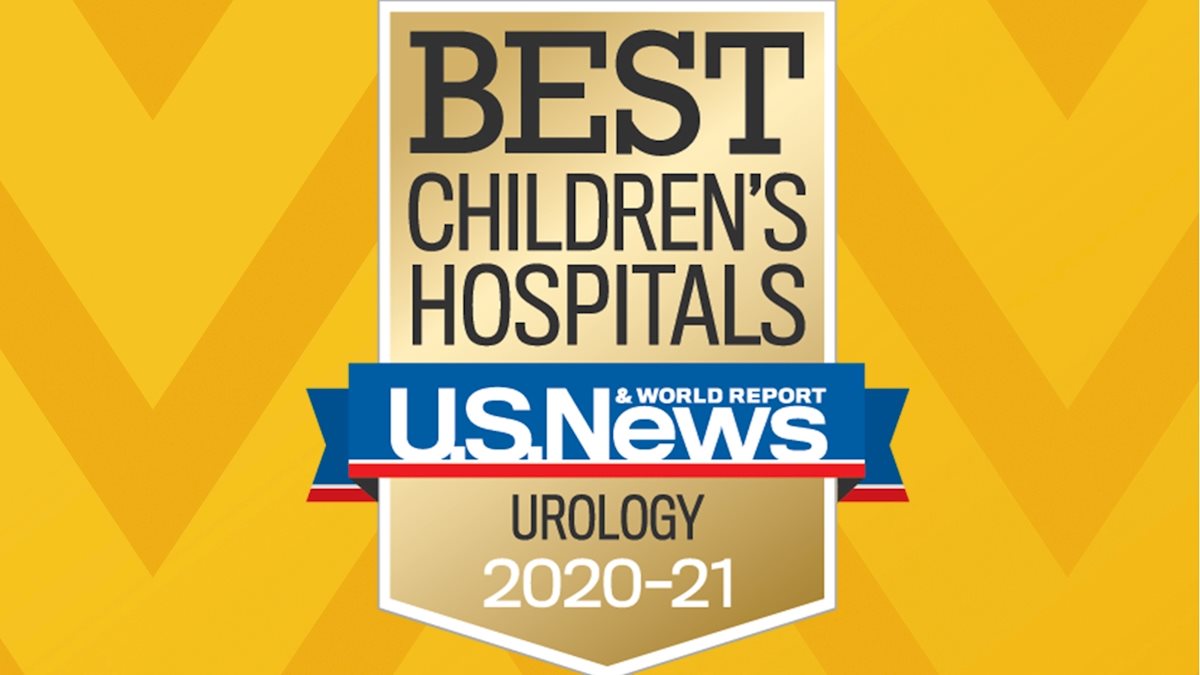 WVU Medicine Children’s ranks 37th in Pediatric Urology in U.S. News & World Report 2020-21 Best Children’s Hospitals 