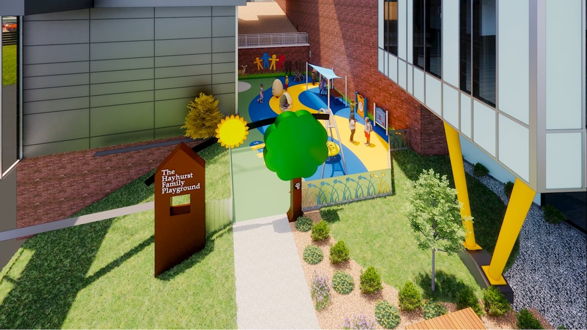 WVU Medicine Children’s to add playground with $500K gift from Hayhurst family
