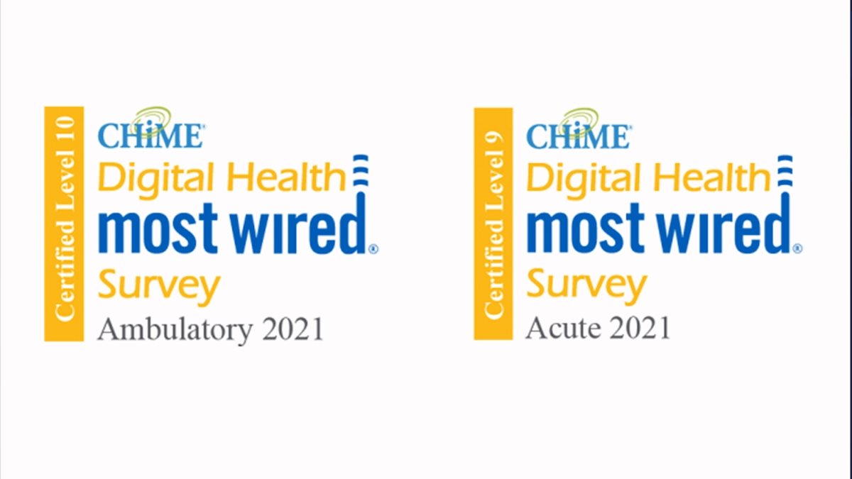 WVU Medicine earns 2021 CHIME Digital Health Most Wired recognition