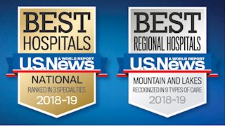 WVU Medicine J.W. Ruby Memorial Hospital receives three national U.S. News & World Report rankings