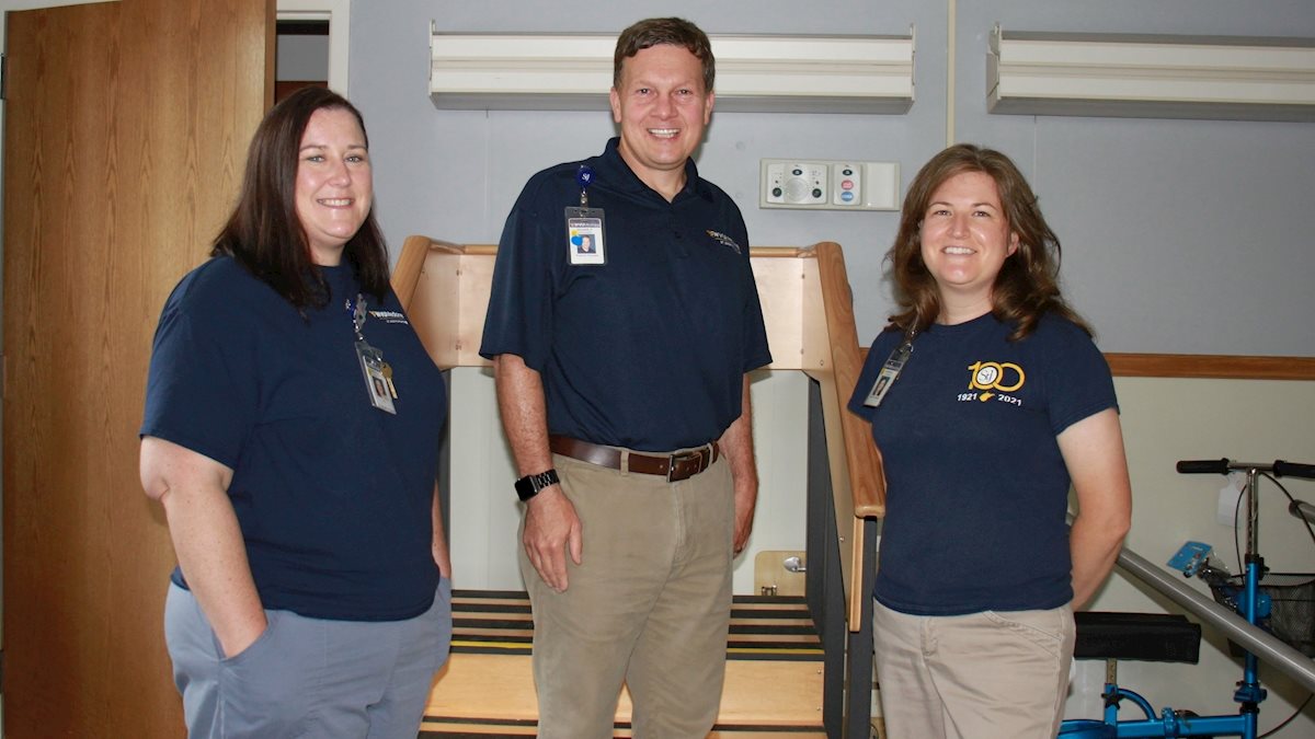 WVU Medicine St. Joseph’s Hospital celebrates Physical Therapy Month