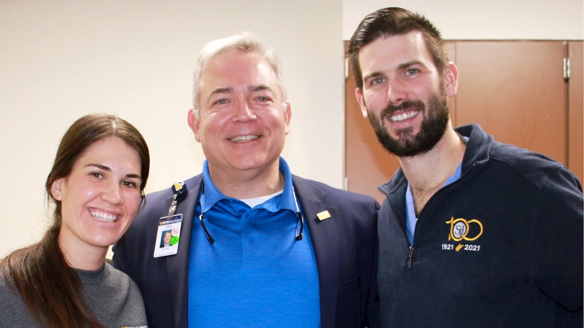 WVU Medicine St. Joseph’s Hospital honors physicians during National Doctor’s Day