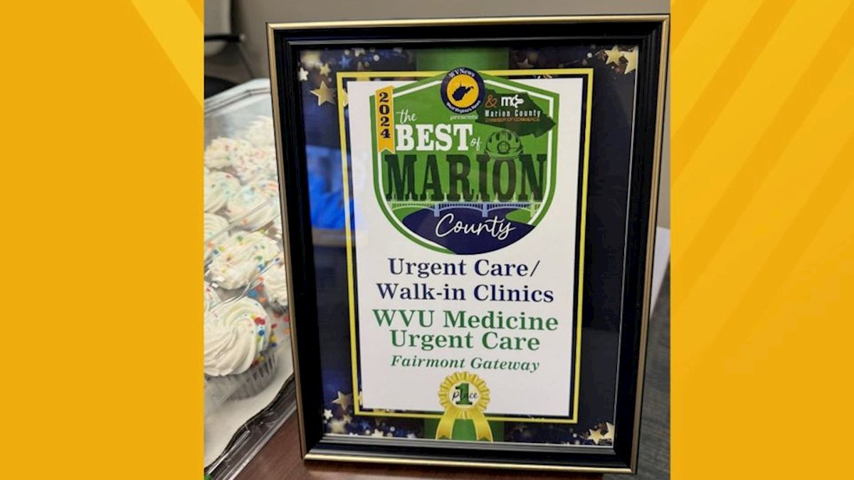 WVU Medicine Urgent Care Named ‘Best of Marion County’ Winner