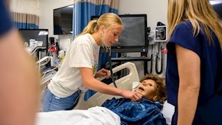 WVU Nursing day camp gives high schoolers a glimpse of the nursing profession