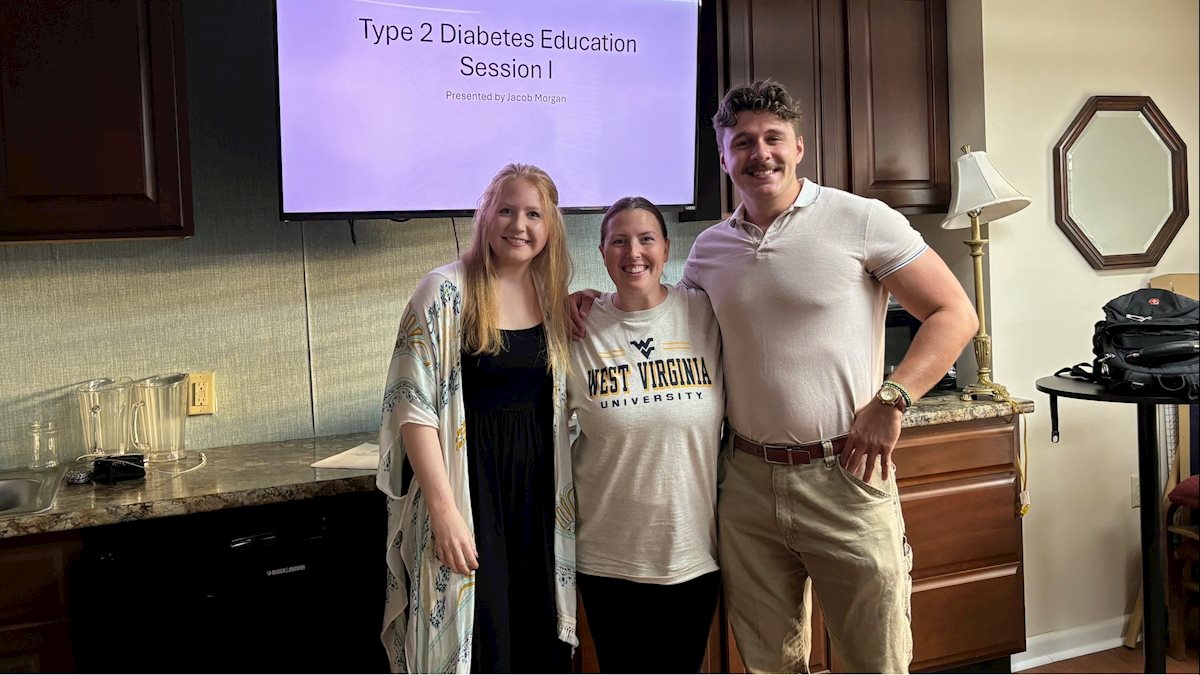 WVU Health Sciences graduate students lead diabetes education program at local church