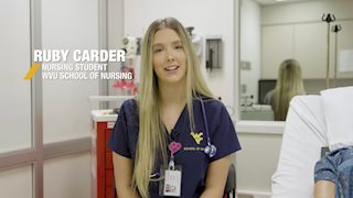 WVU Nursing student shares her experience in Public Broadcasting video 