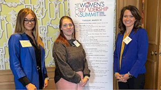 WVU Nursing students, faculty participate at 2024 Women's Leadership Summit