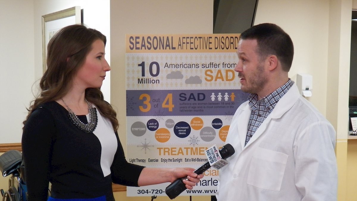 WVU Physicians of Charleston’s Dr. Witt Durden Discusses the Winter Blues on Eyewitness News