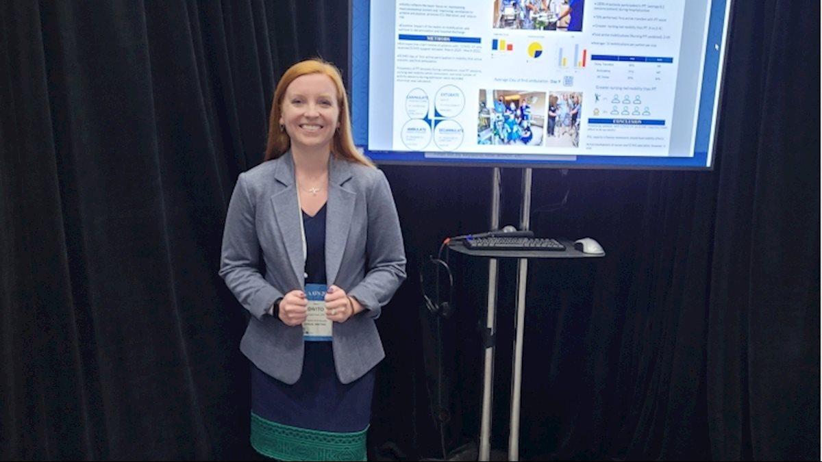 WVU PT alumnus wins prestigious research poster competition