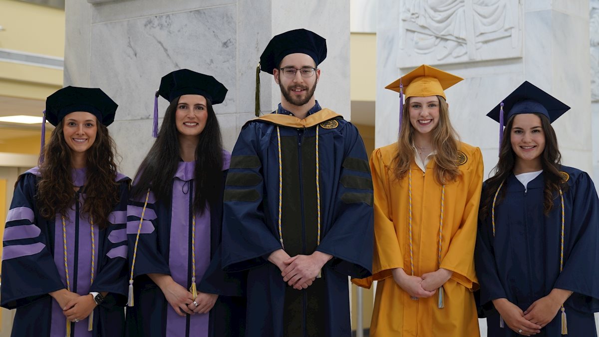 WVU’s Certified Tobacco Treatment Training Program celebrates graduates with honor cords