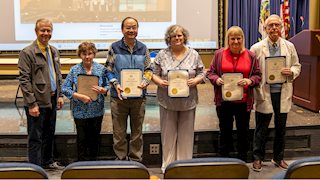 WVU School of Dentistry faculty, staff honored for longtime service