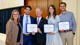 WVU School of Dentistry presents scholarships, awards to 75 students