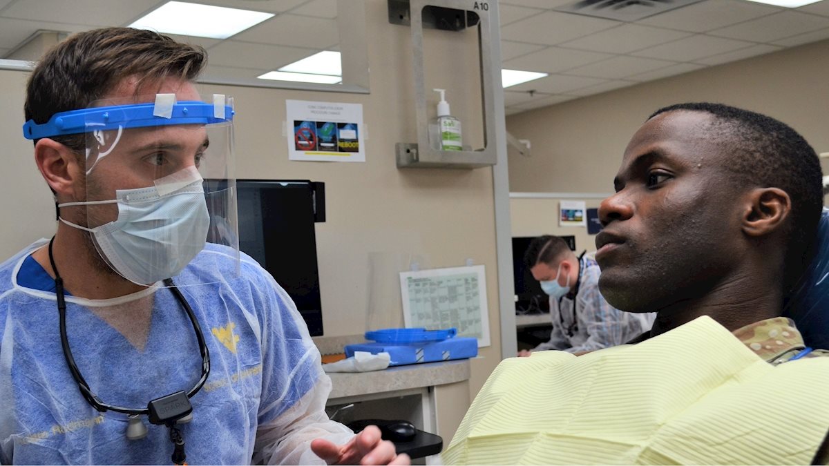 WVU School of Dentistry provides free dental care to veterans