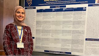 WVU School of Dentistry researcher following her purpose to restore smiles