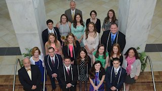 WVU School of Medicine inducts students, residents and faculty into Gold Humanism Honor Society