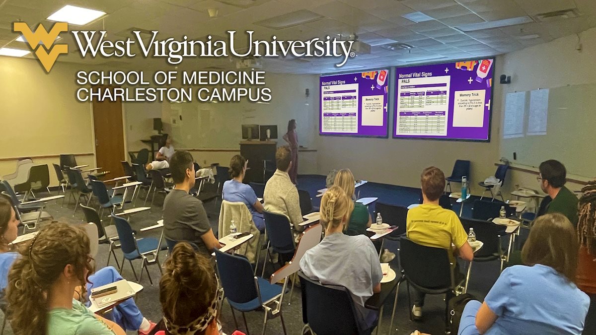 WVU School of Medicine students on Charleston Campus hold Pediatrics Interest Workshop 