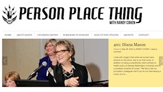 WVU School of Nursing alum featured on "Person Place Thing" podcast