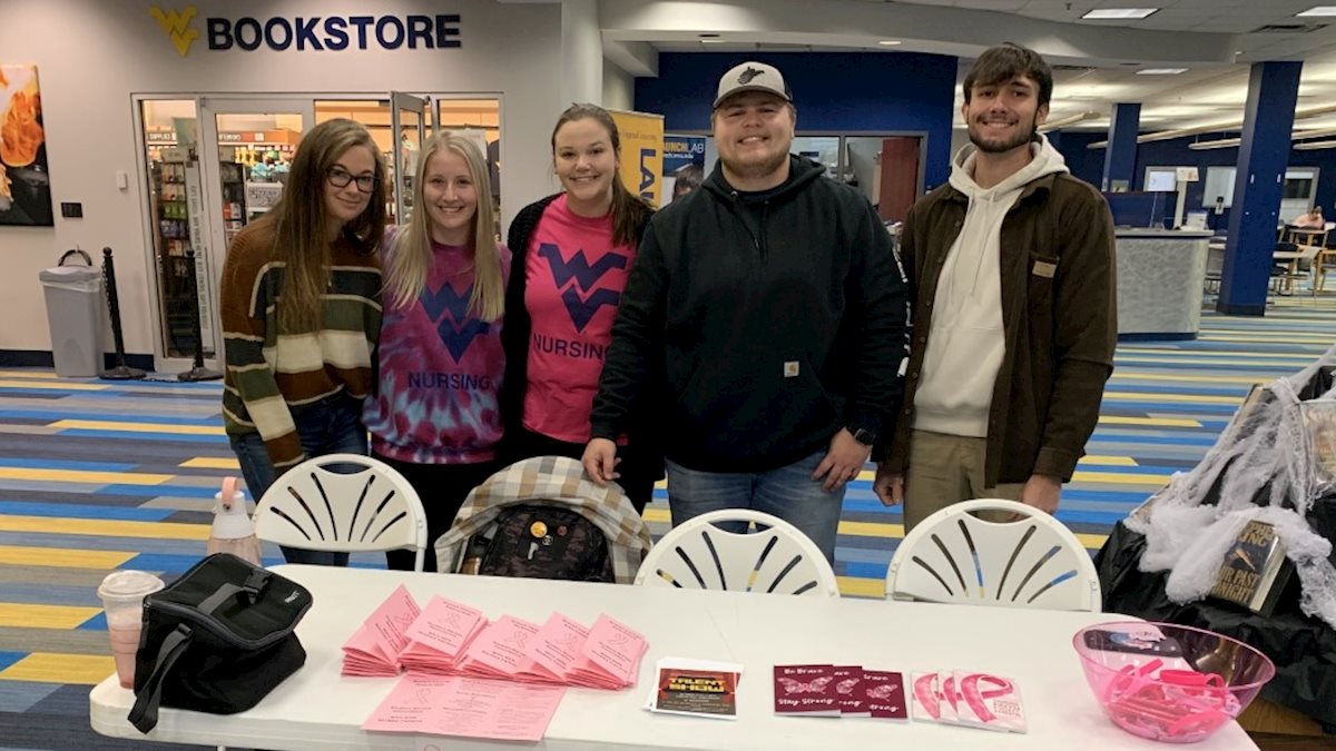 WVU School of Nursing Beckley Campus junior leads breast cancer awareness event