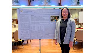 WVU School of Nursing Keyser Campus alum presents research poster at health conference