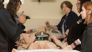 WVU School of Nursing - Potomac State College Installs High-Tech Simulation Manikins