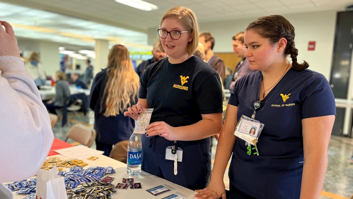 WVU School of Nursing student organizes health fair to support public health