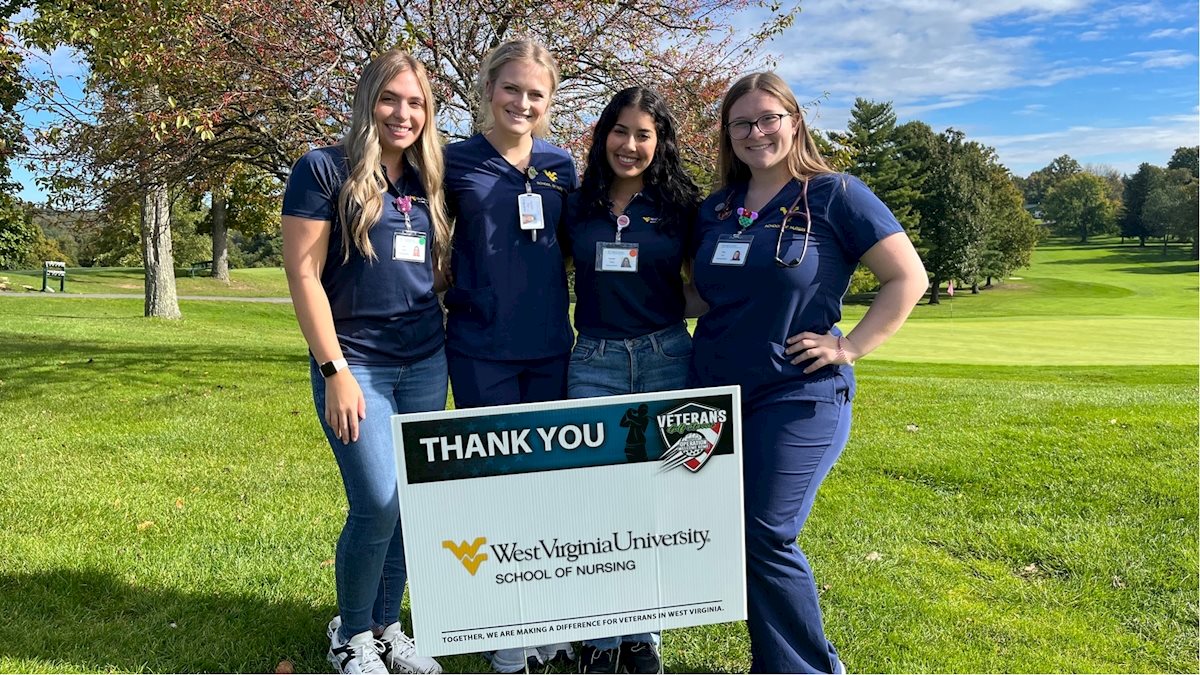 WVU School of Nursing supports 2022 Veterans Golf Classic School of