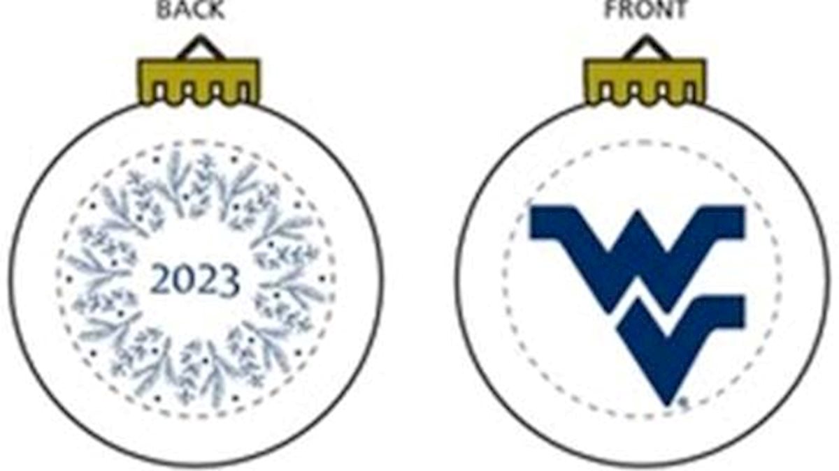 WVU School of Pharmacy student organization selling Christmas Ornaments