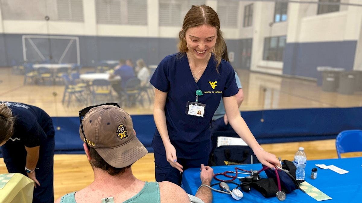 WVU Student Nurses’ Association hosts second annual Community Health Fair