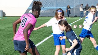 WVU Women's Soccer Holds Kick Cancer 4 by 4 Event on March 8